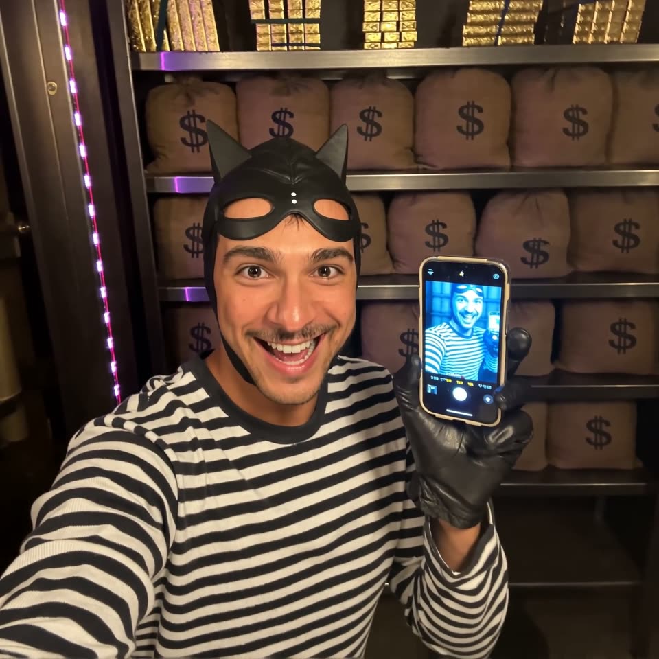 Vault selfie video still